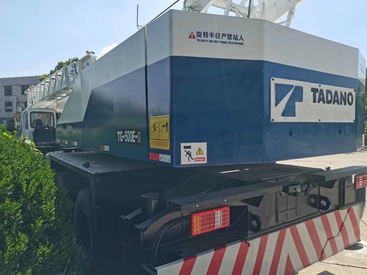 QY50K-II Gebruikte vrachtwagenkraan met en in Tadano TG-500E TL-500E TL-250E TG-500ECrane