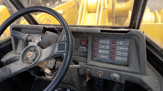 Bouwwerk Frontloader Gebruikt Cat 950h 966H 980H 980G 980F Wielloader met CAT 860