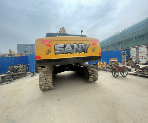 Sterke energie Sany SY335H Gebruikte graafmachine Aarde bewegende machine 33,5 ton Hydraulische klep