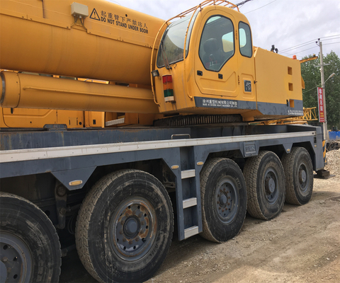 XCMG QY25K5C QY25K5D QY50KC QY70KC QY100K-II QY130K QY160K Gebruikte mobiele kraan met HINO-motor