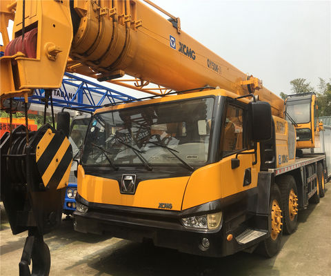 Maximale hefhoogte 51,2 m Gebruikte vrachtwagenkraan QY50K2 XCT25 QY25K QY50K QY70K QY100K QY130K