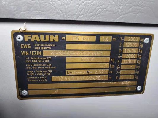 Eaton hydraulische pomp en 3000 werkuren gebruikt vrachtwagen kraan ATF110G voor zwaar hefwerk