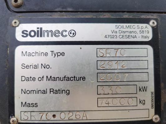 3000 mm boorddiameter gebruikt Italië Soilmec SR-80C SR70 SR60 SR65 Diesel boormachine