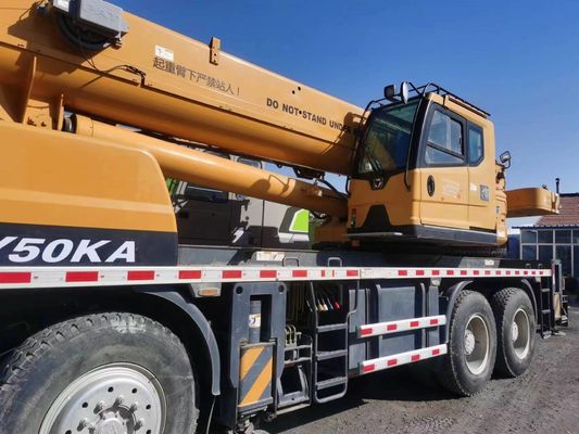 2019 Gebruikte vrachtwagenkraan QY50KA 50 ton nominale laadcapaciteit voor veelzijdige toepassingen