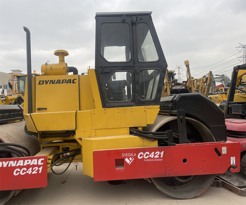 Gebruikte wegroller CC421 CC211 CA301D CA30D met dubbele trommelroller