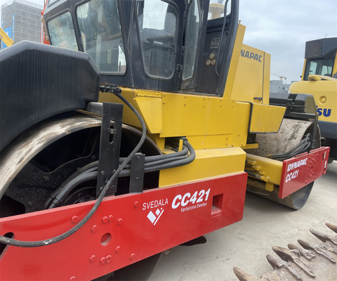 Gebruikte wegroller CC421 CC211 CA301D CA30D met dubbele trommelroller