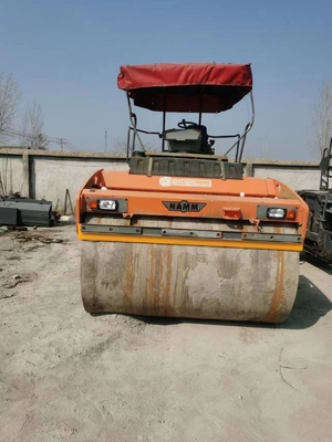 14200 KG Dubbeltrommelroller HD130 HD160 HD90 HD200 HD80 HD120 voor wegrehabilitatie