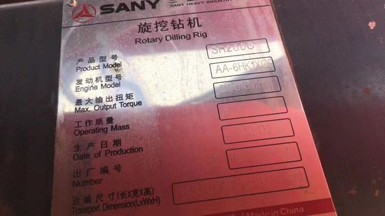 Gebruikte SR200C Italiaanse Soilmec SR60 SR65 SR70 SR80 SR80C Rotary Rig Voor energie-mijnbouw