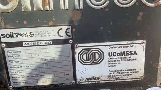 Italië Made Soilmec SR60 SR65 SR70 SR80 SR80C Rotary Rig voor Bauer