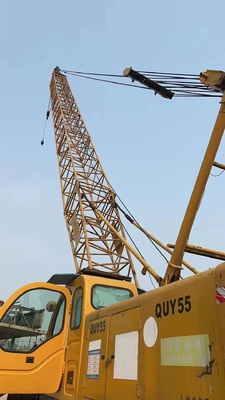 Gebruikte XCMG 55T 80T QUY55 QUY50-II QUY80 Crawler Crane met max. hefhoogte 50M