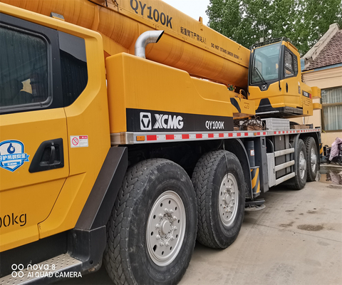 70T mobiele kraan XCMG QY75K Gebruikte vrachtwagenkraan met Liyuan hydraulische cilinder en klep