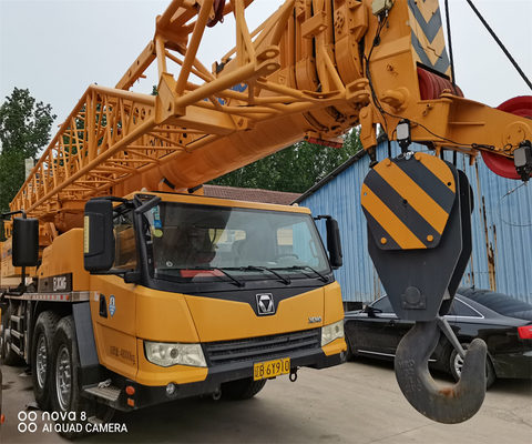 70T mobiele kraan XCMG QY75K Gebruikte vrachtwagenkraan met Liyuan hydraulische cilinder en klep
