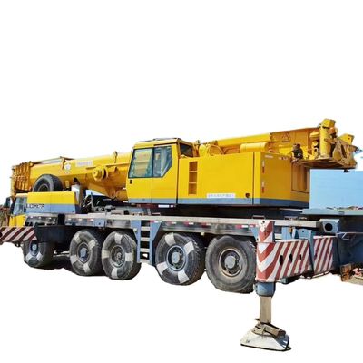 Cummins Motor Liebherr 160T Gebruikte vrachtwagen kraan voor bouwmachine pomp Technische verkoop