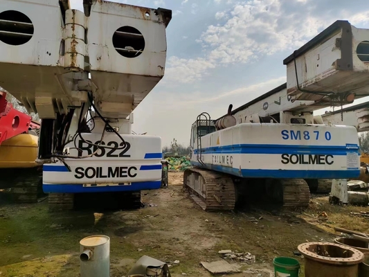 Boormachines, freesmachines, roterende riggen SOILME SM870 SR60 TH55 voor waterputten en rotsen