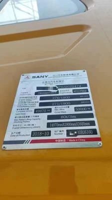 SYM5505JQZ SCC550E QY50K QY70K QY00K QY70K-II QY50K-II QY25KC QY55KC TG-1000E TL-250E Mobiele kraan