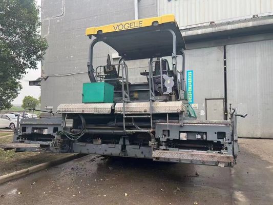 Max. Asfaltdikte 1000 mm Gebruikte asfaltasfalter VOGEL 1800-2 voor asfaltsnelheid 0-10 M/min