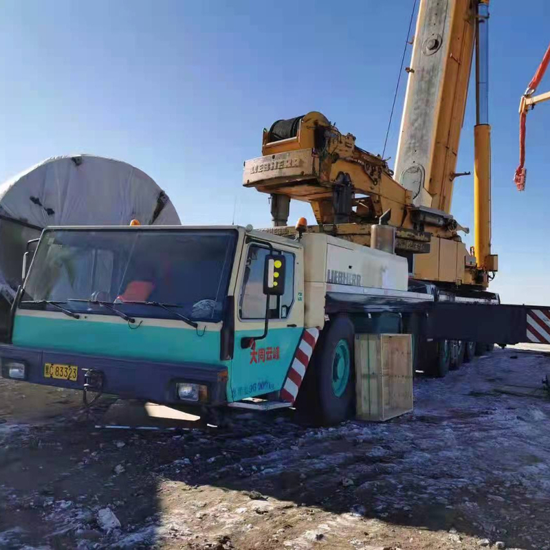 500 ton Liebherr LTM1500 LTM1300 LTM1160 Tadano TG-500E TG-1000E mobiele vrachtwagenkraan
