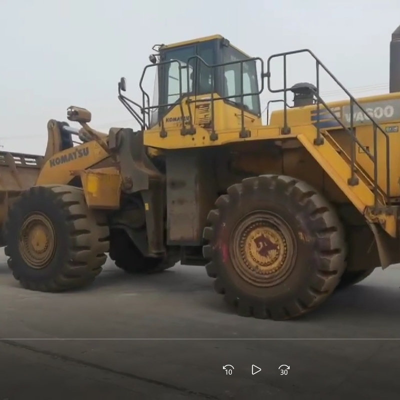 4000 werkuren Originele motorgebruikte laadmachine WA600-6 voor leveranciers