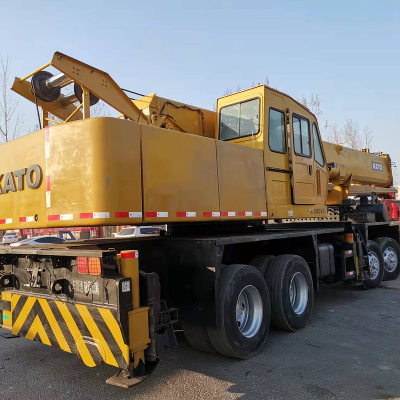 81.3M Max. Lifthoogte 2016 Gebruikte truck kraan NK550 voor uw vereiste