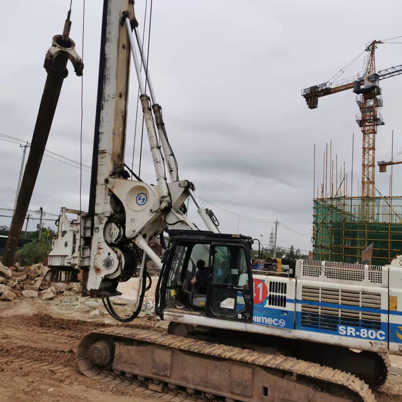 Boring Diameter 2,5m Soilmec SR-60 SR-65 SR-70 R-516 R-622 Rotary Rig Made in Italy