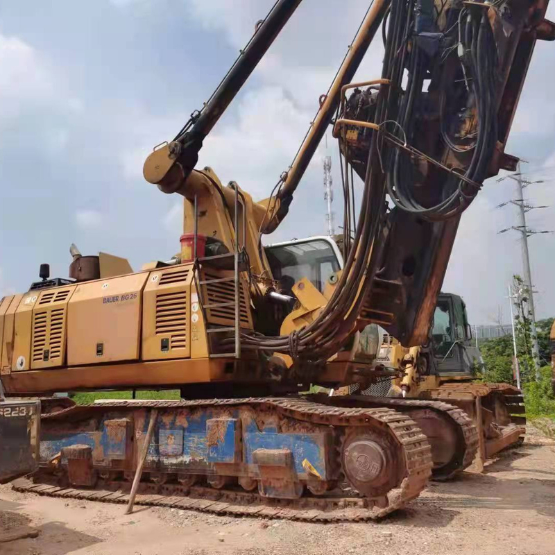 Maximaal boordiepte 66m Duitsland Bauer BG22 BG24 BG25 BG26 Rotary Rig met materialen