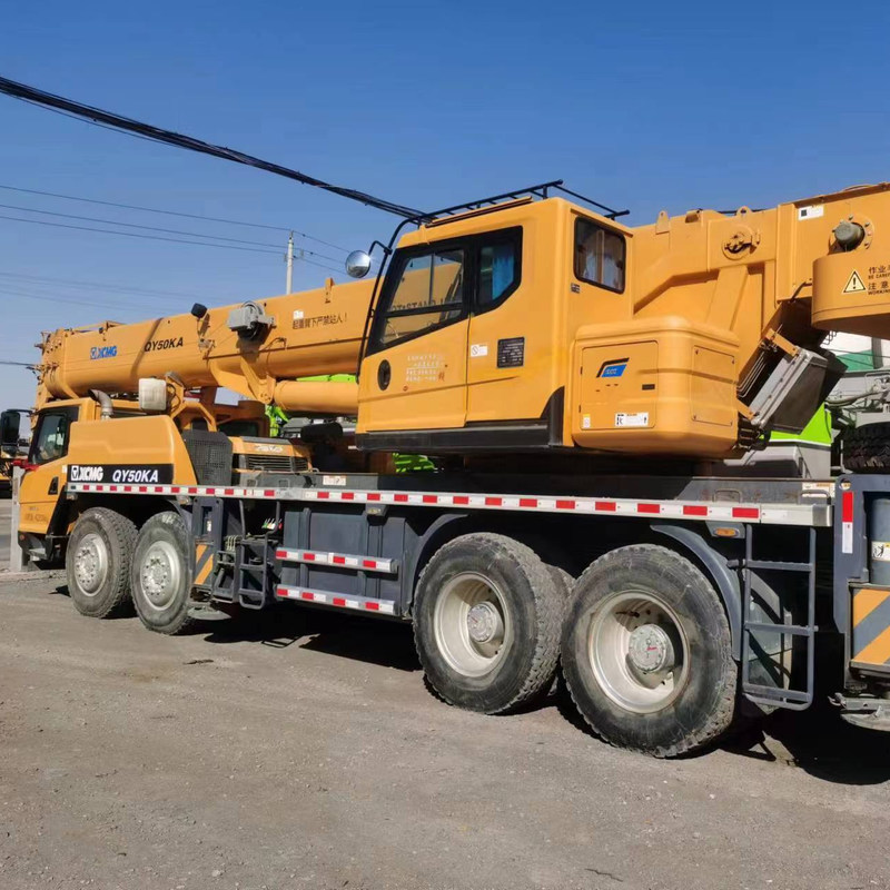 2019 Gebruikte vrachtwagenkraan QY50KA 50 ton nominale laadcapaciteit voor veelzijdige toepassingen
