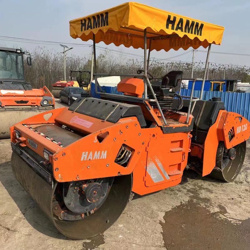18000 KG Vibrator Roller HD110 HD128 HD138 HD90 Modellen uit Duitsland Gebruikt in Shanghai