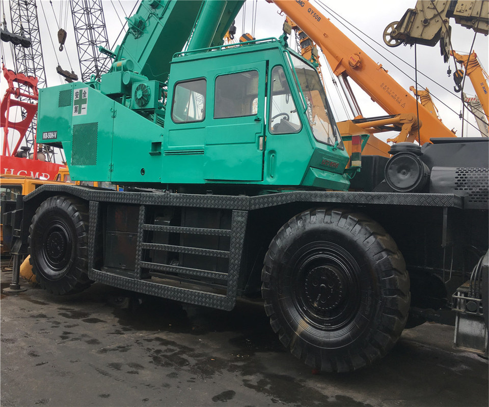 50 ton Japan Oorsprong Tadano TG-500E TL-300E mobiele kraan met 2001-4000 werkuren