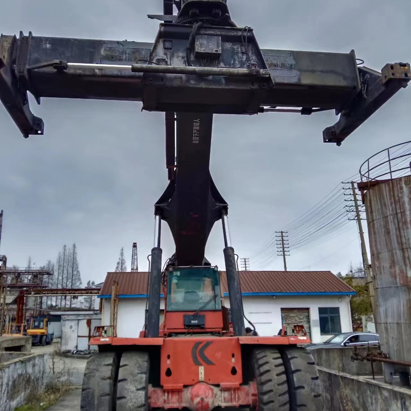 4000 mm vorkbreedte Dieselmotorstapler DRD420 voor materiaalbehandeling en soepele werking
