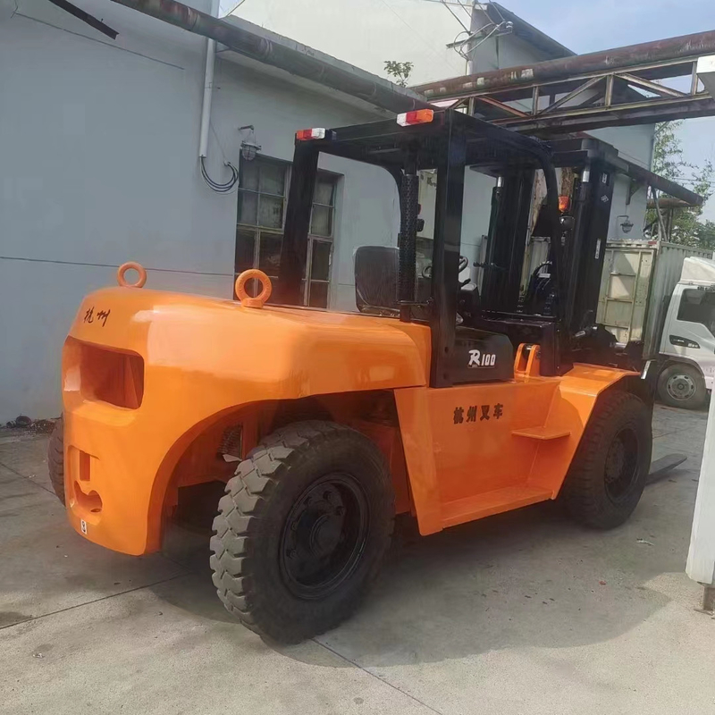 Verhoog de efficiëntie van uw magazijn met HANGCH R100 vorkheftruck en 1220mm vorklengte
