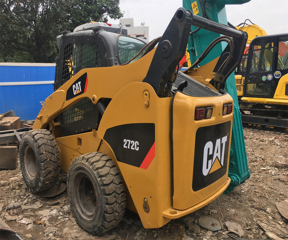 2014 CAT 272C Gebruikte skid steer loader betaalbare keuze voor mijnbouw en energiebehoeften